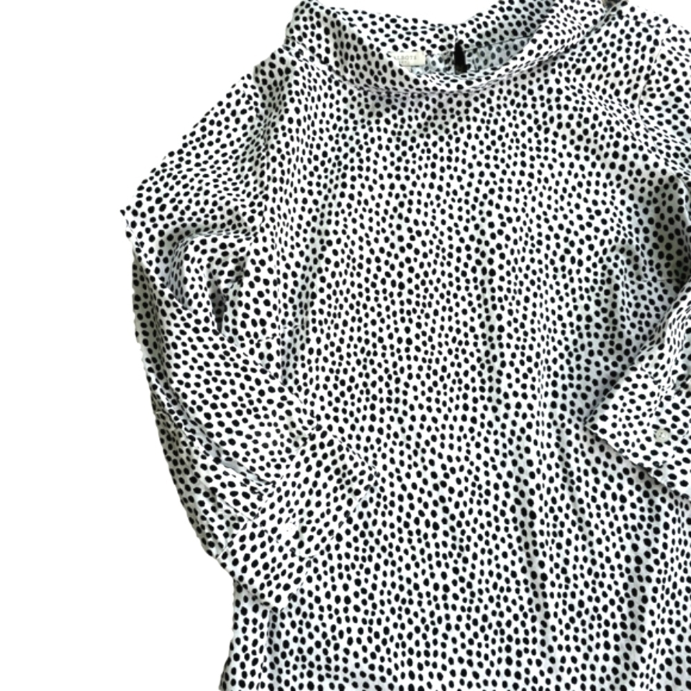 Talbots Funnel Neck Top - Picture 3 of 9
